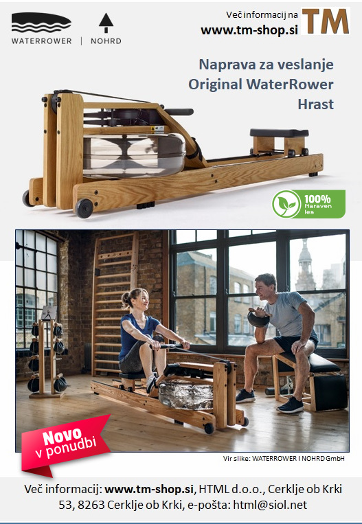 WaterRower hrast